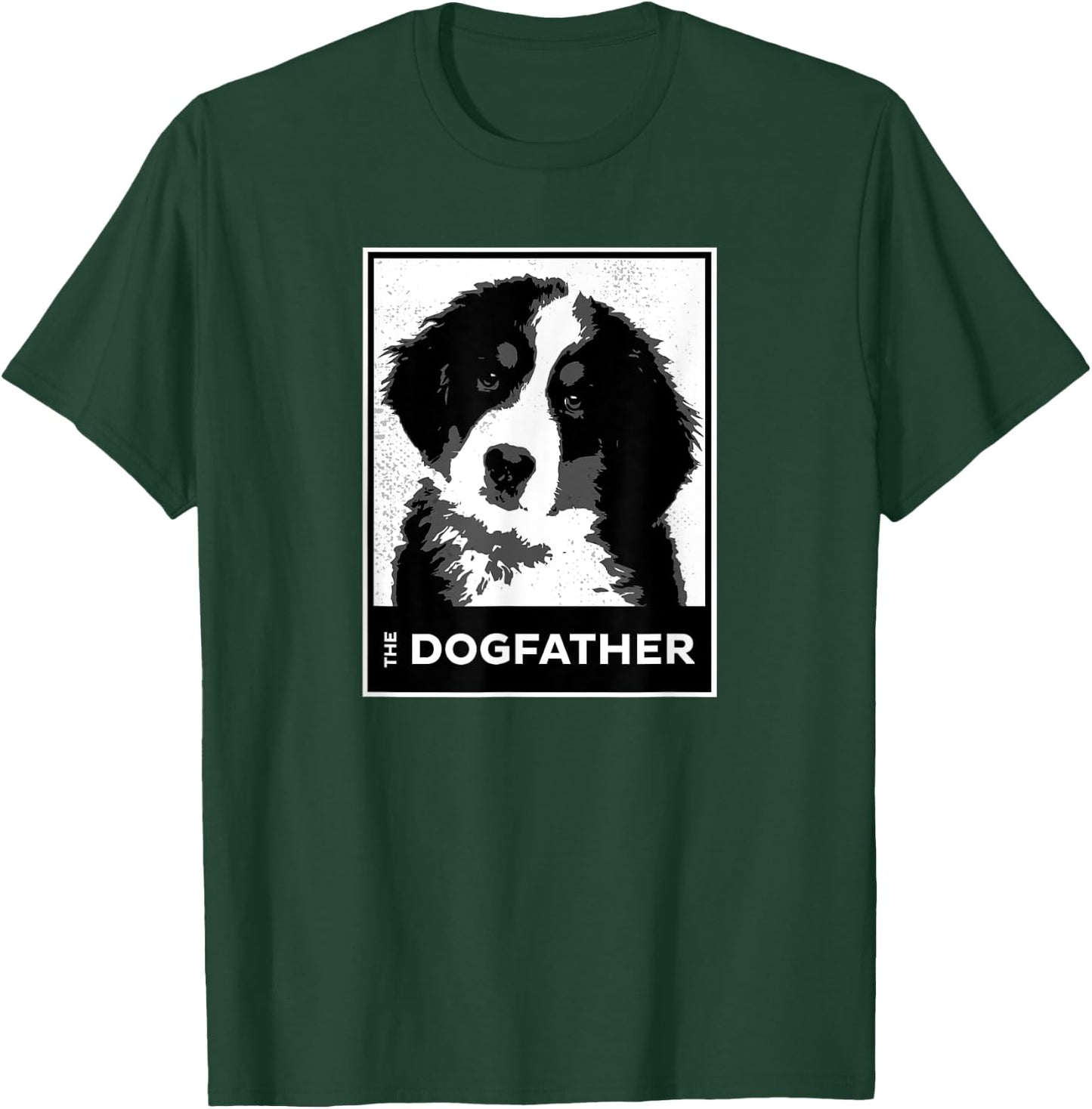 Bernese Mountain The Dog-father Funny Dog Dad Men Women Kids T-Shirt - T-Shirt | Forest
