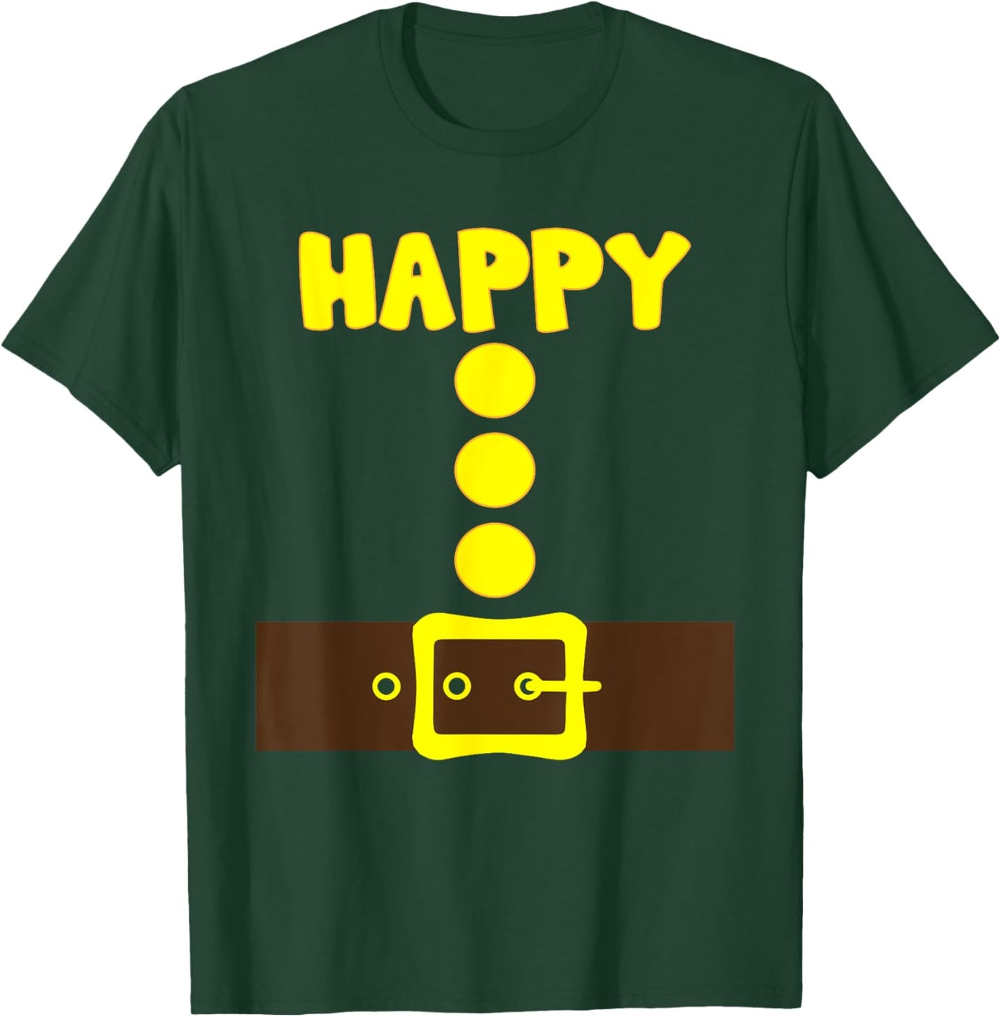 Dwarf Halloween Group Matching Family Color Dwarf Costume T-Shirt - T-Shirt | Forest