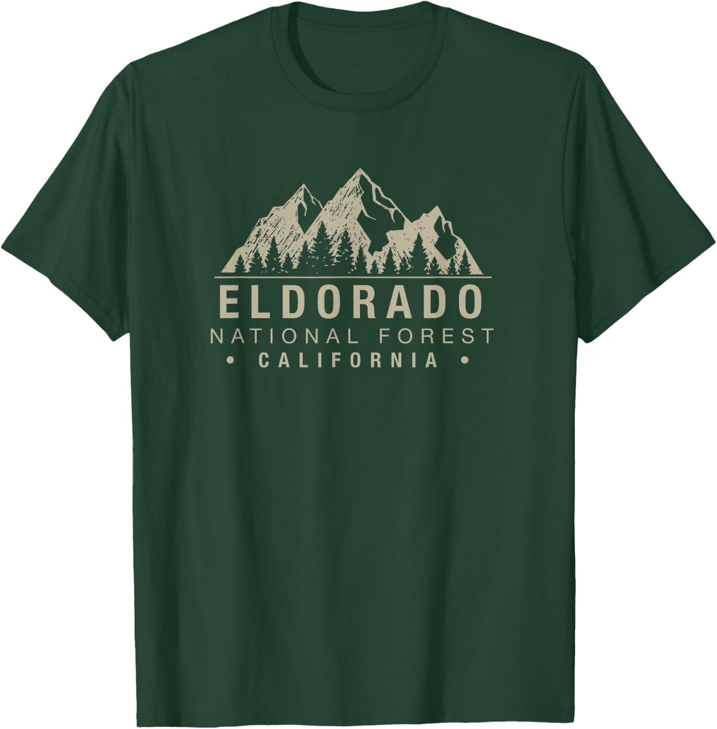 Eldorado National Forest California T-Shirt - T-Shirt | Forest