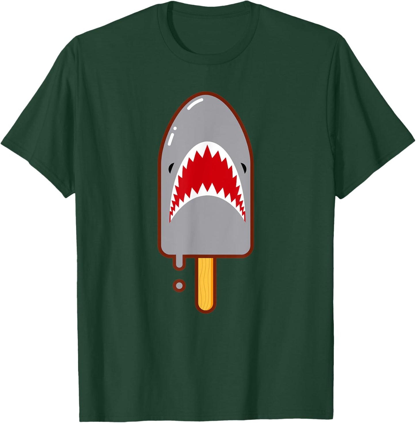 Shark Popsicle T-Shirt - T-Shirt | Forest