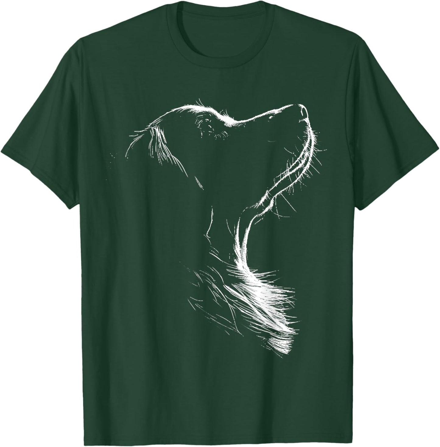 Retro Golden Retrieve T-Shirt - T-Shirt | Forest