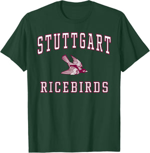Stuttgart High School Ricebirds C1 T-Shirt - T-Shirt | Forest