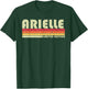 ARIELLE Name Personalized Retro Vintage 80s 90s Birthday T-Shirt - T-Shirt | Forest