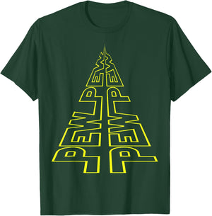 Pew Pew Sci-Fi Gamer Noise , Women, Boys And Girls T-Shirt - T-Shirt | Forest