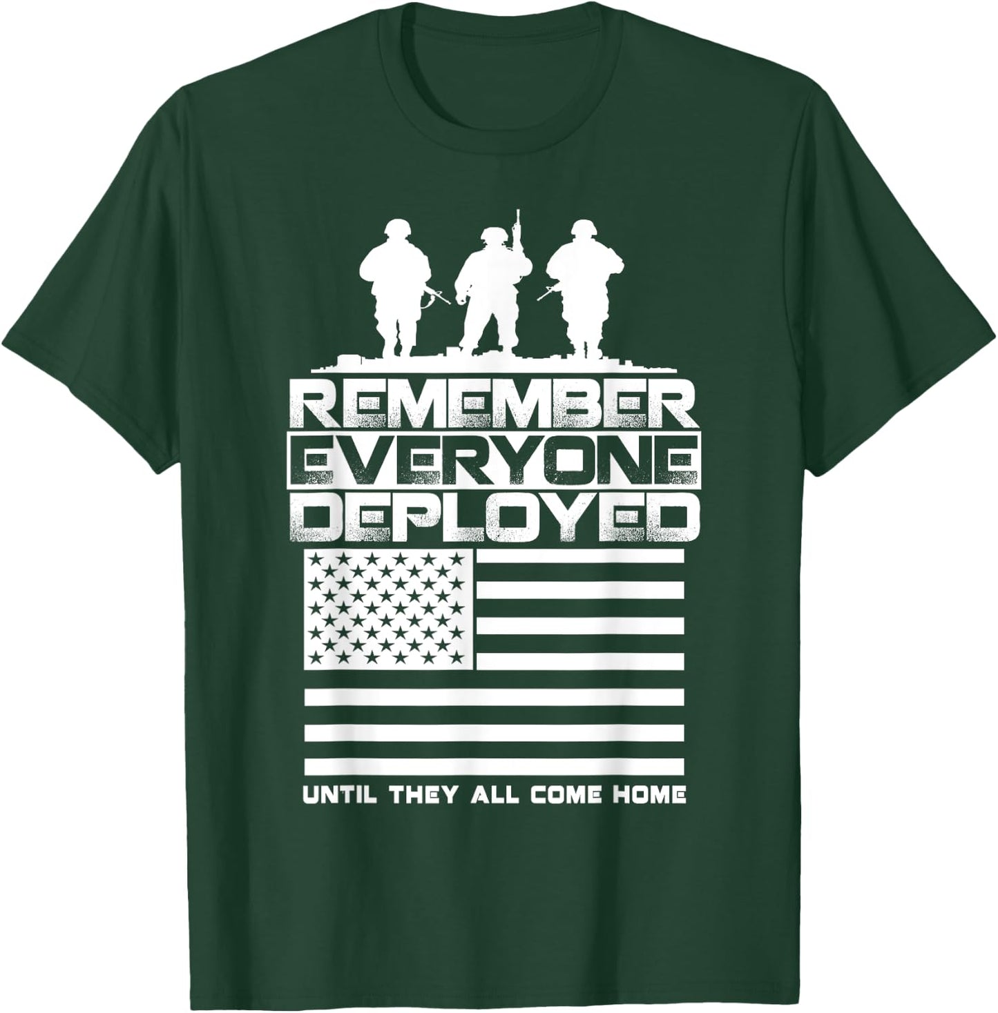 Remember Everyone Deployed R.E.D. Red Friday Military T-Shirt - T-Shirt | Forest
