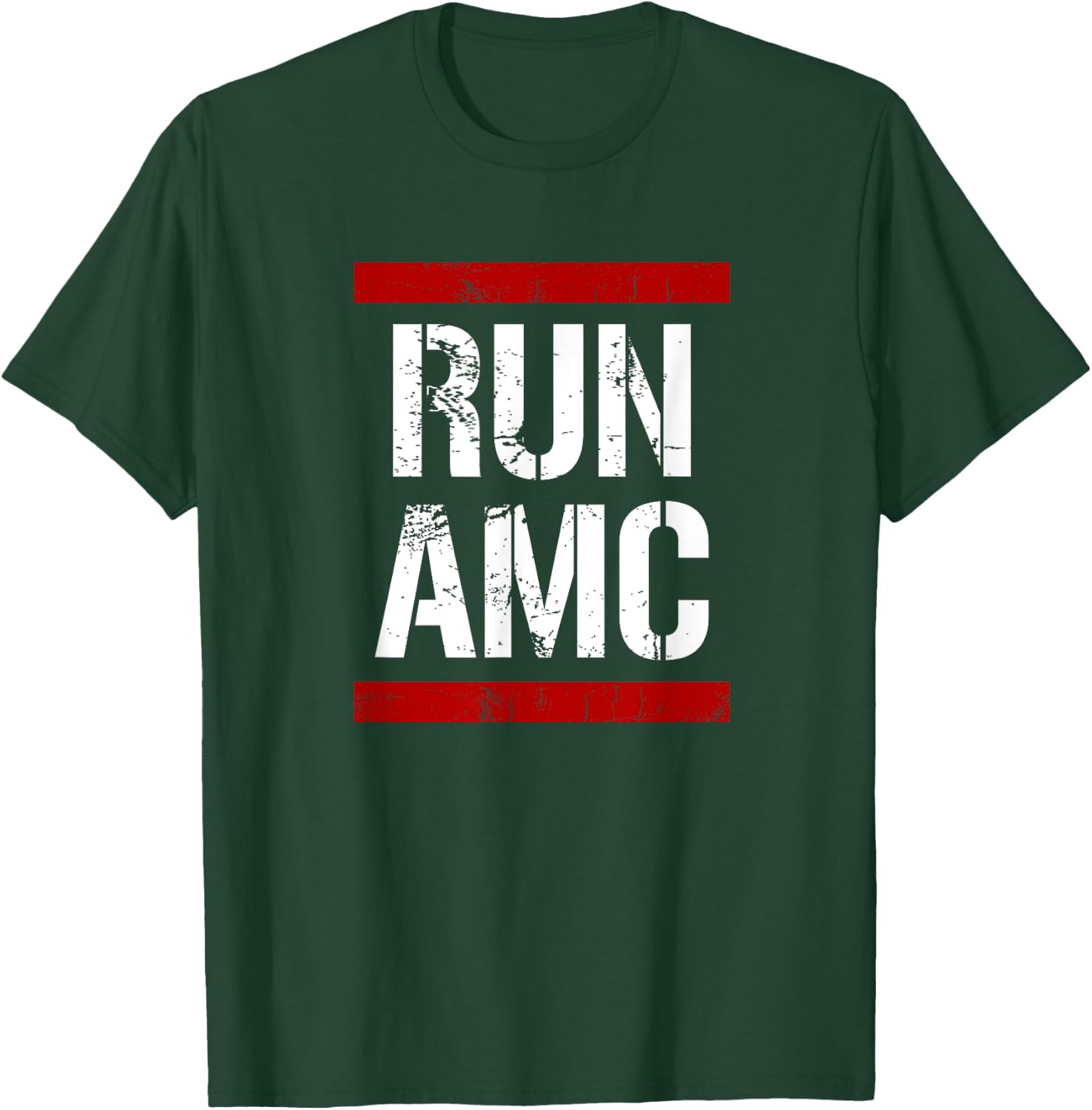 Funny Run AMC Stock Meme Crypto Shirt T-Shirt - T-Shirt | Forest