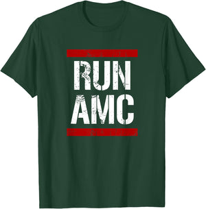 Funny Run AMC Stock Meme Crypto Shirt T-Shirt - T-Shirt | Forest