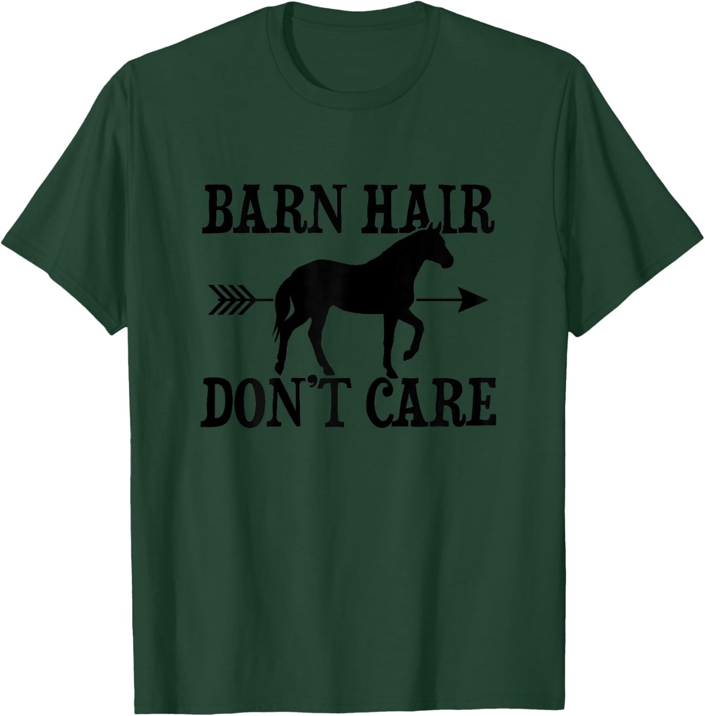 Horse Riding Horse Riding Funny Gift T-Shirt - T-Shirt | Forest