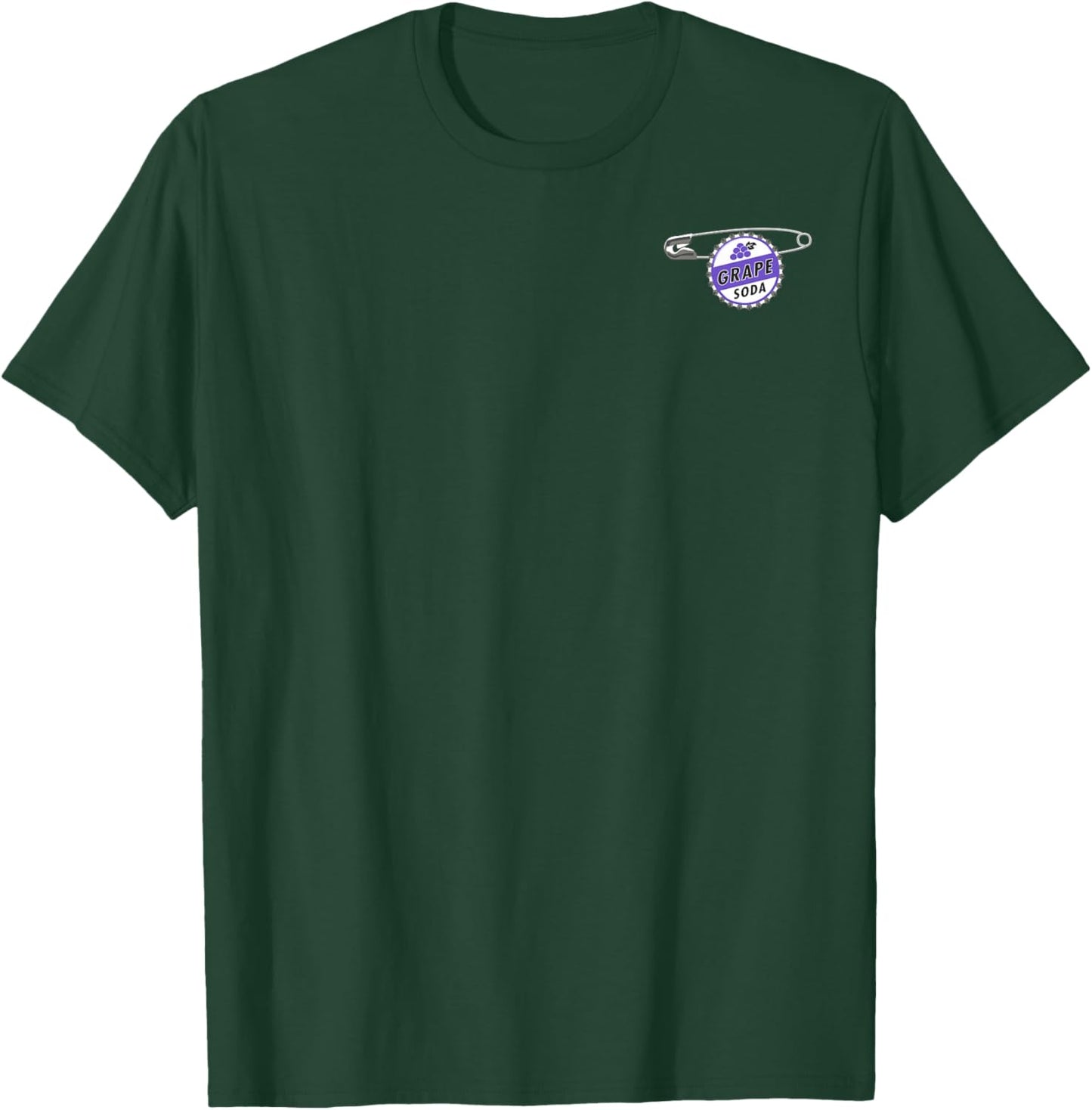 Disney Pixar Up Grape Soda Ellie Badge Small Pocket Logo T-Shirt - T-Shirt | Forest