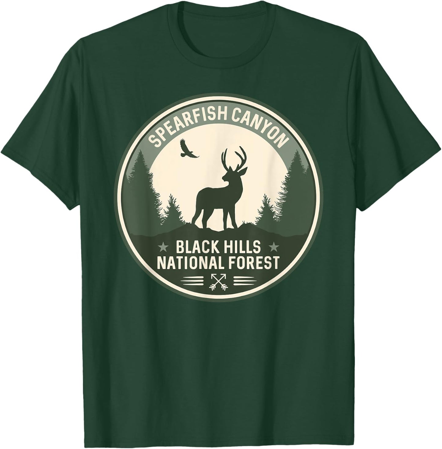 Spearfish Canyon Black Hills National Forest T-Shirt - T-Shirt | Forest