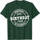 Funny Matching Warning Epic Birthday Trip 2025 In Progress T-Shirt - T-Shirt | Forest