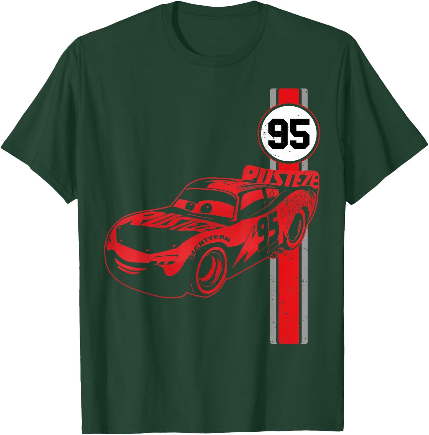 Disney Pixar Cars 3 Lighting McQueen Jersey Graphic T-Shirt - T-Shirt | Forest