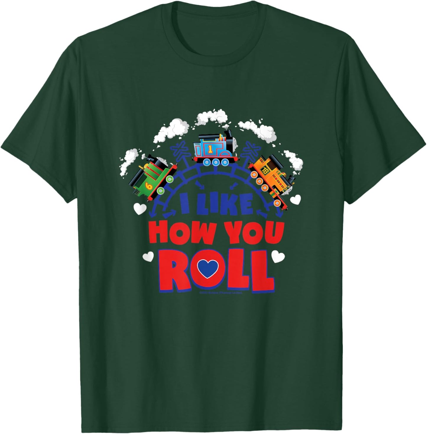 Thomas & Friends - I like how you roll T-Shirt - T-Shirt | Forest