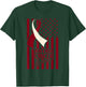 Head & Neck Cancer Awareness American Flag Burgundy Ivory Kids Men T-Shirt - T-Shirt | Forest