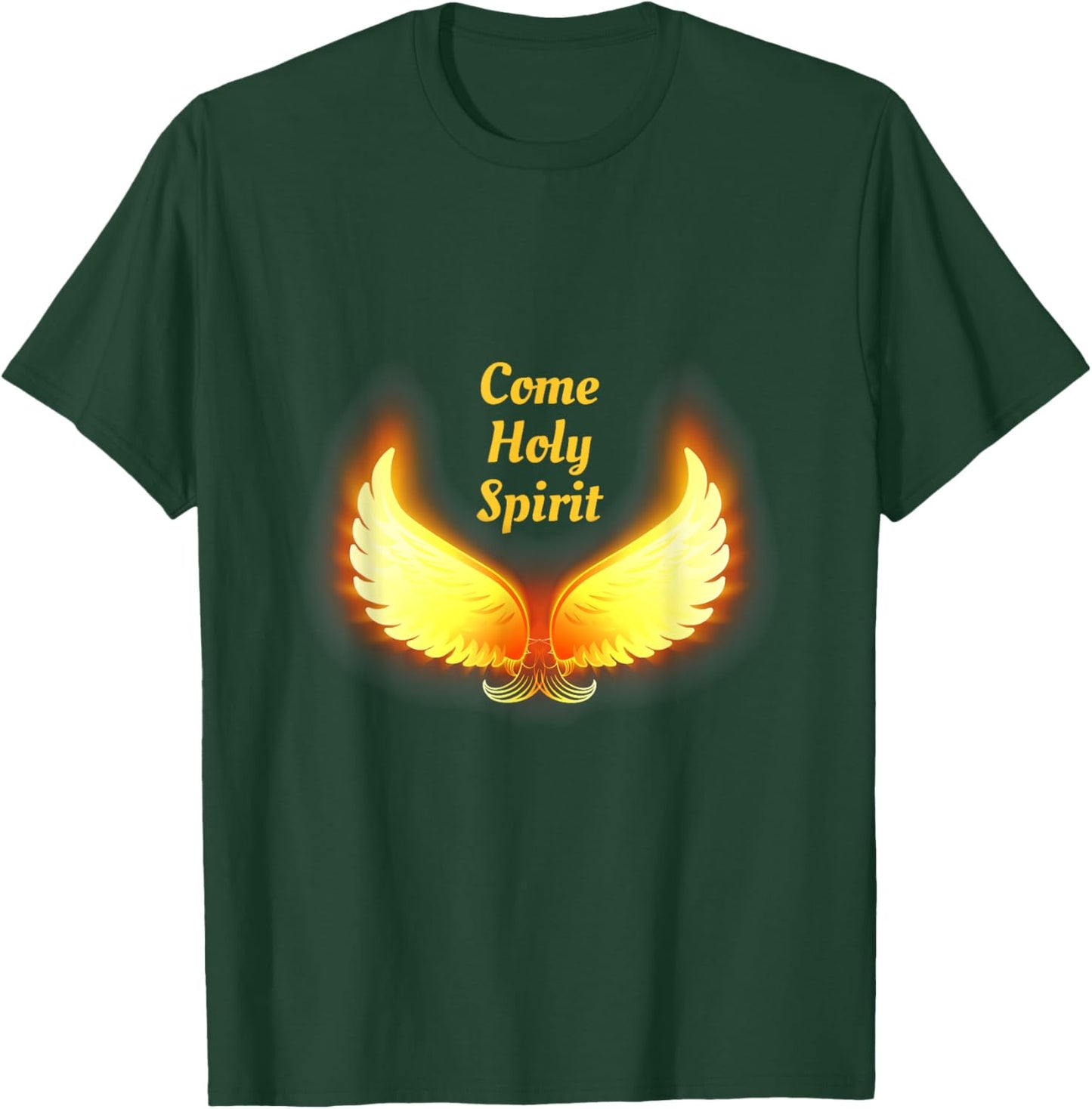 Pentecost Doves Tongues of Fire Flame Come Holy Spirit T-Shirt - T-Shirt | Forest