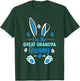 I'm The Great Grandpa Bunny Happy Easter Cute Great Grandpa T-Shirt - T-Shirt | Forest