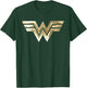 Kids DC Comics Wonder Woman 1984 Gold Logo T-Shirt - T-Shirt | Forest
