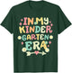 In My Kindergarten Era Retro Groovy Back To School Kids T-Shirt - T-Shirt | Forest