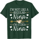 I'm Not Like A Regular Nina I'm A Cool Nina Mother's Day T-Shirt - T-Shirt | Forest