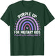 Purple Up For Military Kids Month Of The Military Child T-Shirt - T-Shirt | Forest