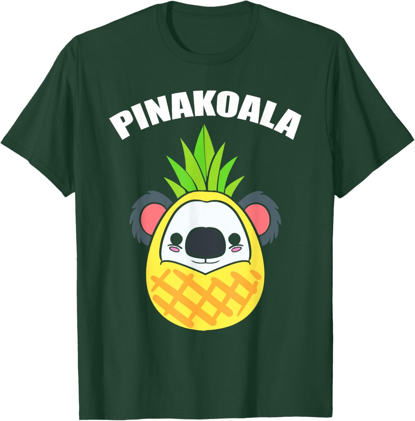 Koala Puns Pineapple Picker T-Shirt - T-Shirt | Forest