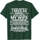 He Gave Me My Wife She Was Born In May T-Shirt - T-Shirt | Forest