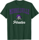 Merrillville High School Pirates C3 T-Shirt - T-Shirt | Forest