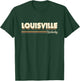 Louisville Kentucky KY Gifts Souvenirs Men Women Kids CIty T-Shirt - T-Shirt | Forest