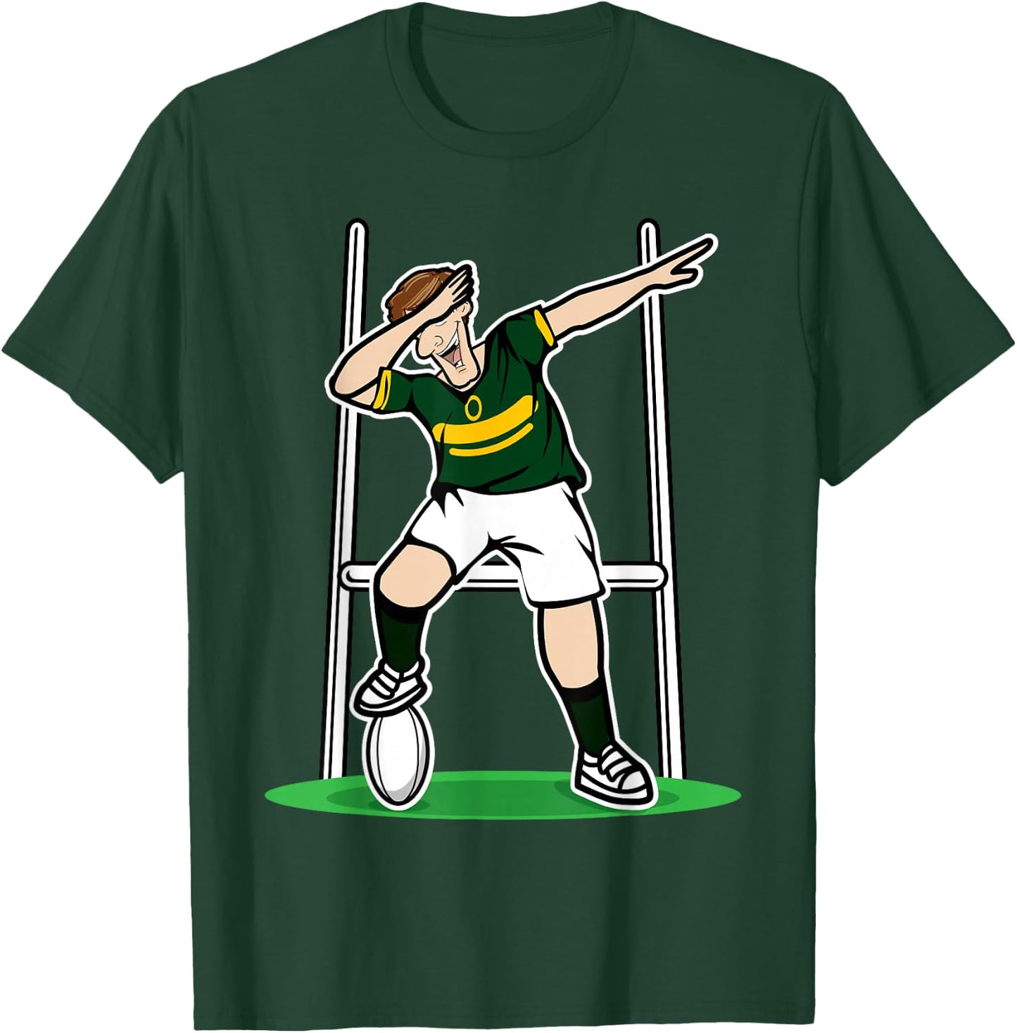 2020 South Africa Rugby Gift Springbok Rugby Fans T-Shirt - T-Shirt | Forest
