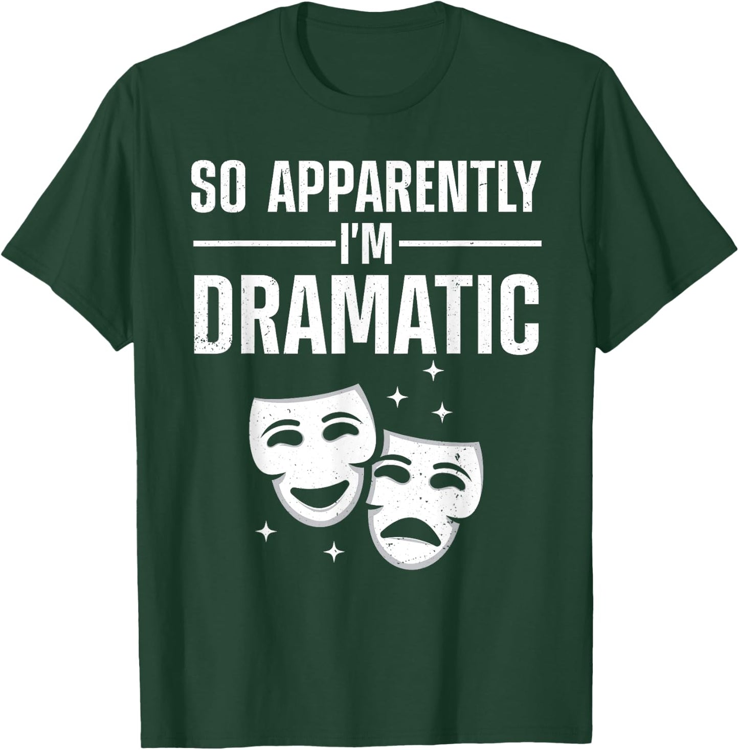 Cool Theater Art Women Musical Theater Drama Actor T-Shirt - T-Shirt | Forest