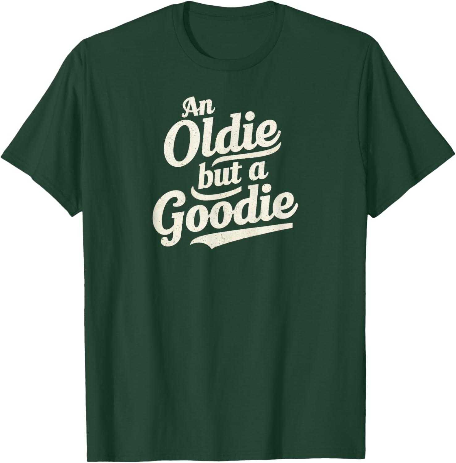 Vintage & Classic -Adults Retro Funny - An Oldie But A Goodie - Black - Small T-Shirt - T-Shirt | Forest