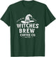 Witches Brew Vintage Coffee Halloween Coffee Costume T-Shirt - T-Shirt | Forest