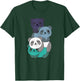 Oriented Aroace Flag Gay Pride Month Lgbtq Panda T-Shirt - T-Shirt | Forest