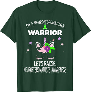 Unicorn Neurofibromatosis Awareness Gift, Neurofibromatosis T-Shirt - T-Shirt | Forest