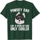 Cool Pomsky Dad Pomsky Owner Pomsky Lover T-Shirt - T-Shirt | Forest