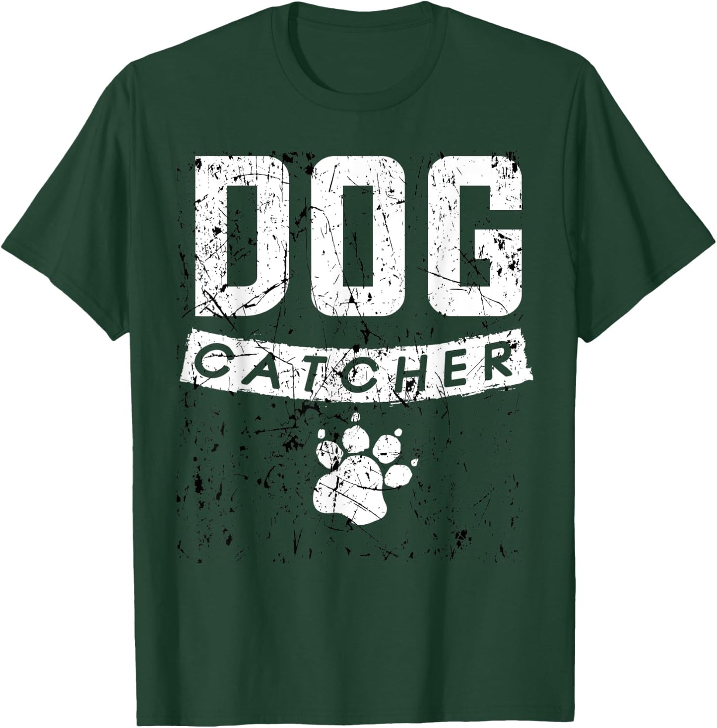 Funny Dog Catcher Costume Halloween Dog Catcher T-Shirt - T-Shirt | Forest
