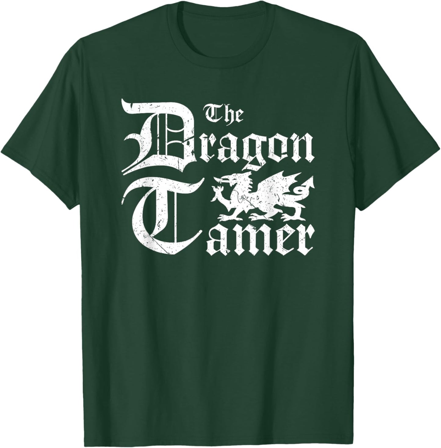 Renaissance Festival Medieval Dragon Tamer Ren Faire T-Shirt - T-Shirt | Forest