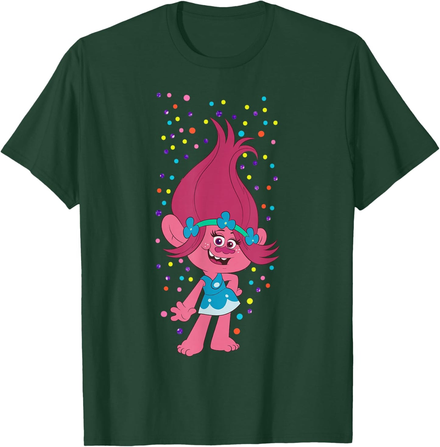 DreamWorks Trolls Poppy Polka Dots T-Shirt - T-Shirt | Forest