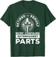 Retired And Rebuilt Body Contains Aftermarket Parts Knee T-Shirt - T-Shirt | Forest