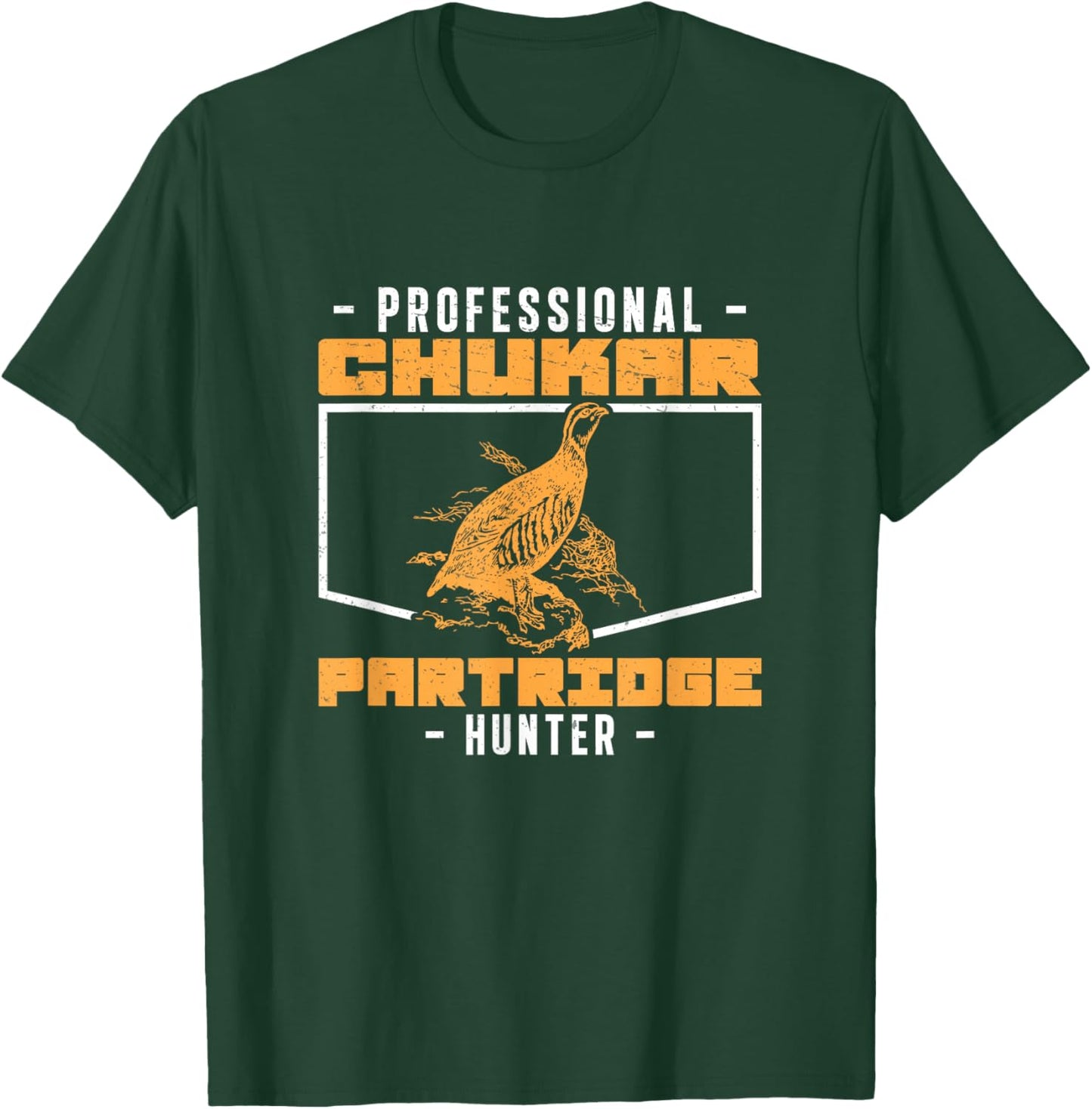 Cool Professional Chukar Partridge Hunter Bird Hunting Lover T-Shirt - T-Shirt | Forest