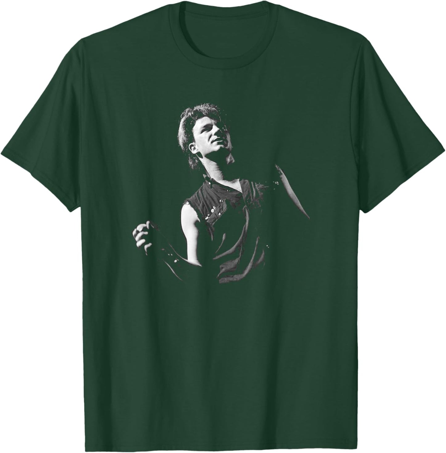 Bono of U2 War Tour UK 1983 by Stephen Wright T-Shirt - T-Shirt | Forest