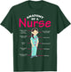 RN LVN Nurse Anatomy Scrub Cool Nursing Graduate Gift T-Shirt - T-Shirt | Forest