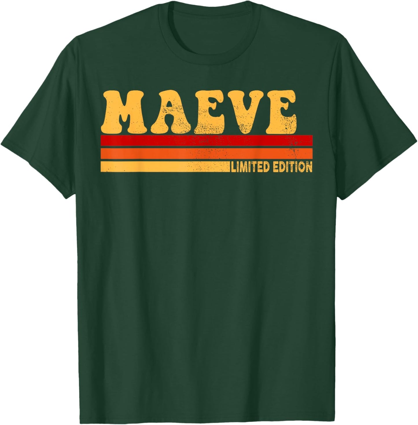 Maeve Name Personalized Cute Idea Women Vintage Maeve T-Shirt - T-Shirt | Forest