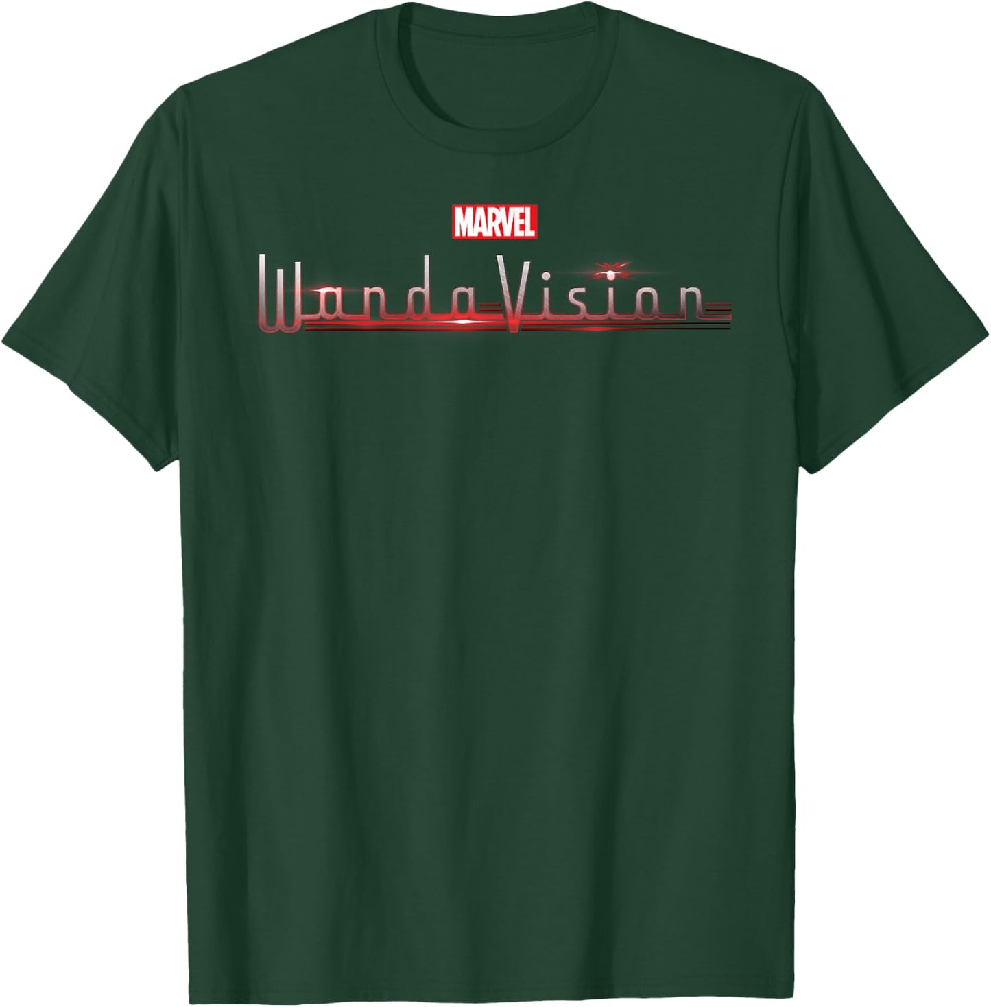 Marvel WandaVision Official Logo T-Shirt - T-Shirt | Forest