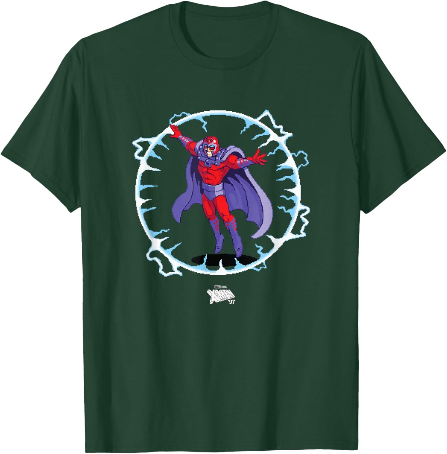 Marvel X-Men '97 Magneto Vintage Classic Comic Villain T-Shirt - T-Shirt | Forest