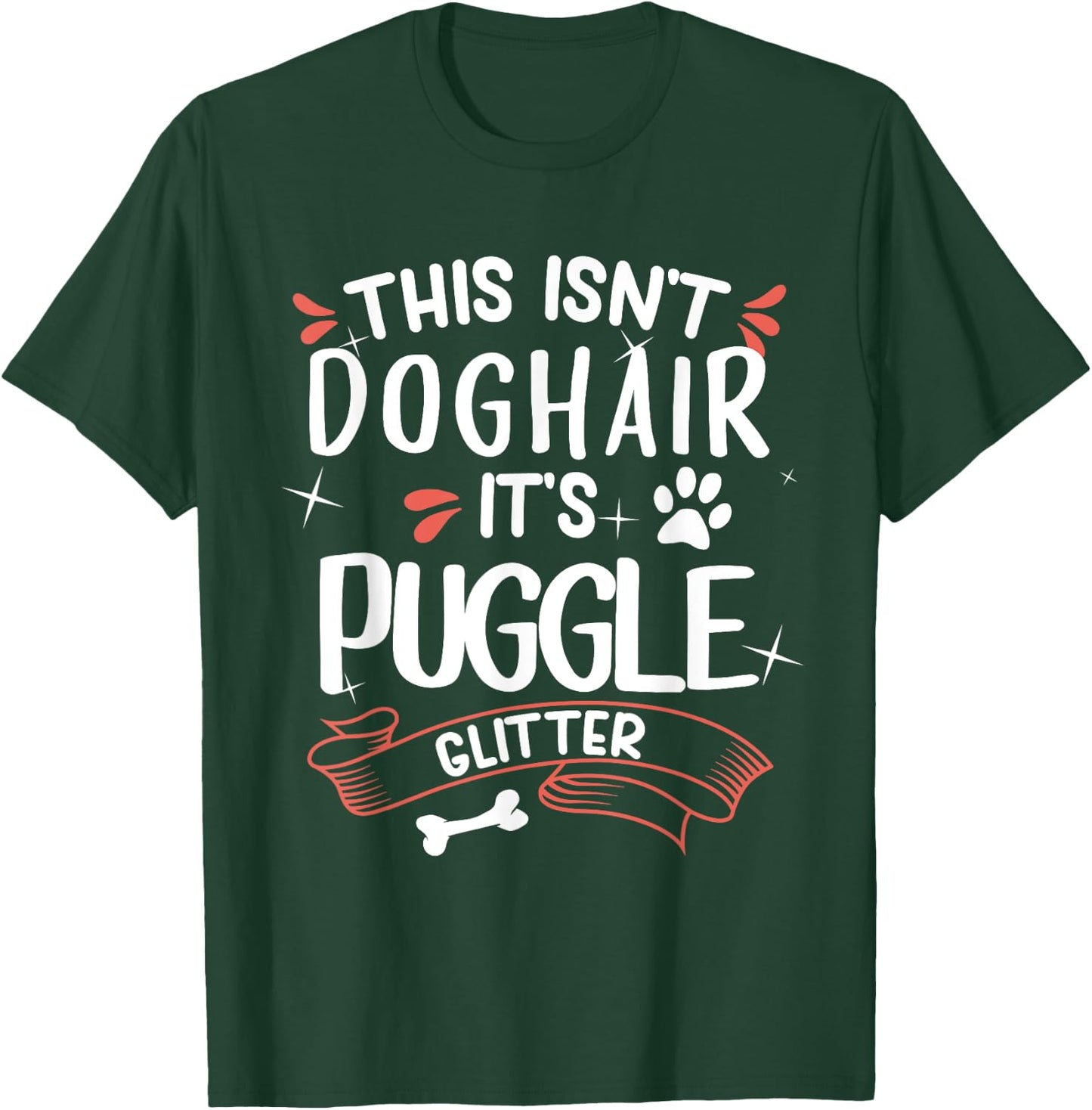 Puggle Shirt Men Women Dog Mom Dog Lover Puggle T-Shirt - T-Shirt | Forest