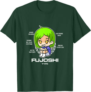 Fujoshi Type Otaku Anime Manga Women T-Shirt - T-Shirt | Forest