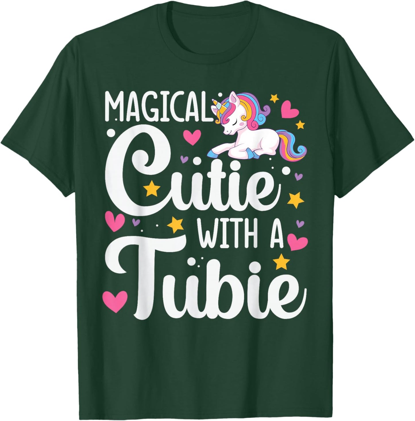 Feeding G Tube Covers for Girls Gtube Accessories for Babies T-Shirt - T-Shirt | Forest