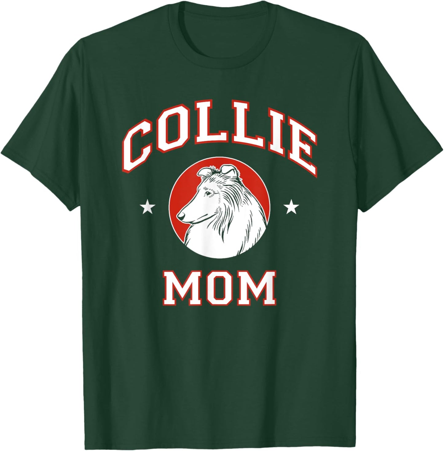 Rough Collie Mom Dog Mother T-Shirt - T-Shirt | Forest