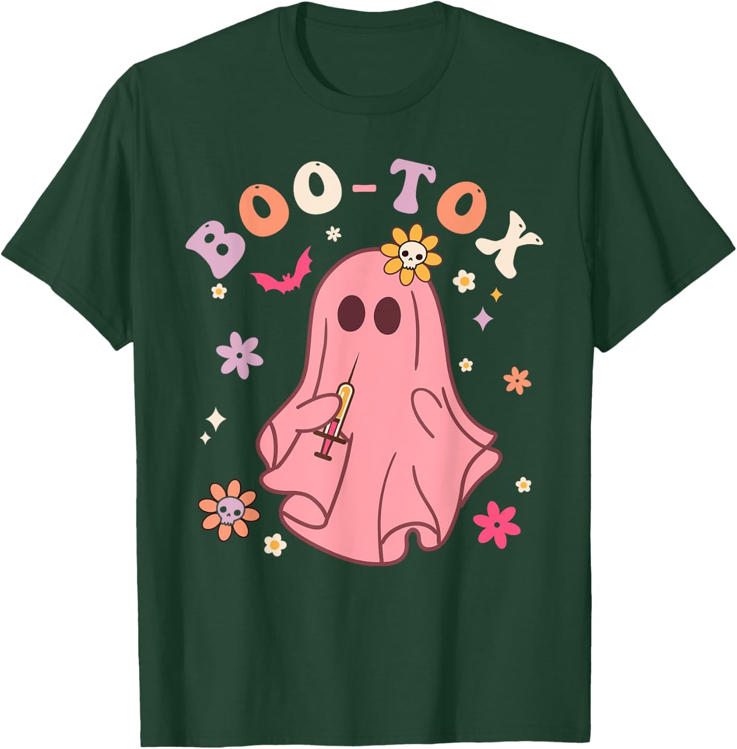 Plastic Surgeon Halloween Costume Botox Halloween Boo-Tox T-Shirt - T-Shirt | Forest